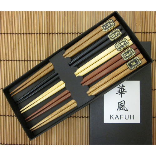 wooden chopstick gift set