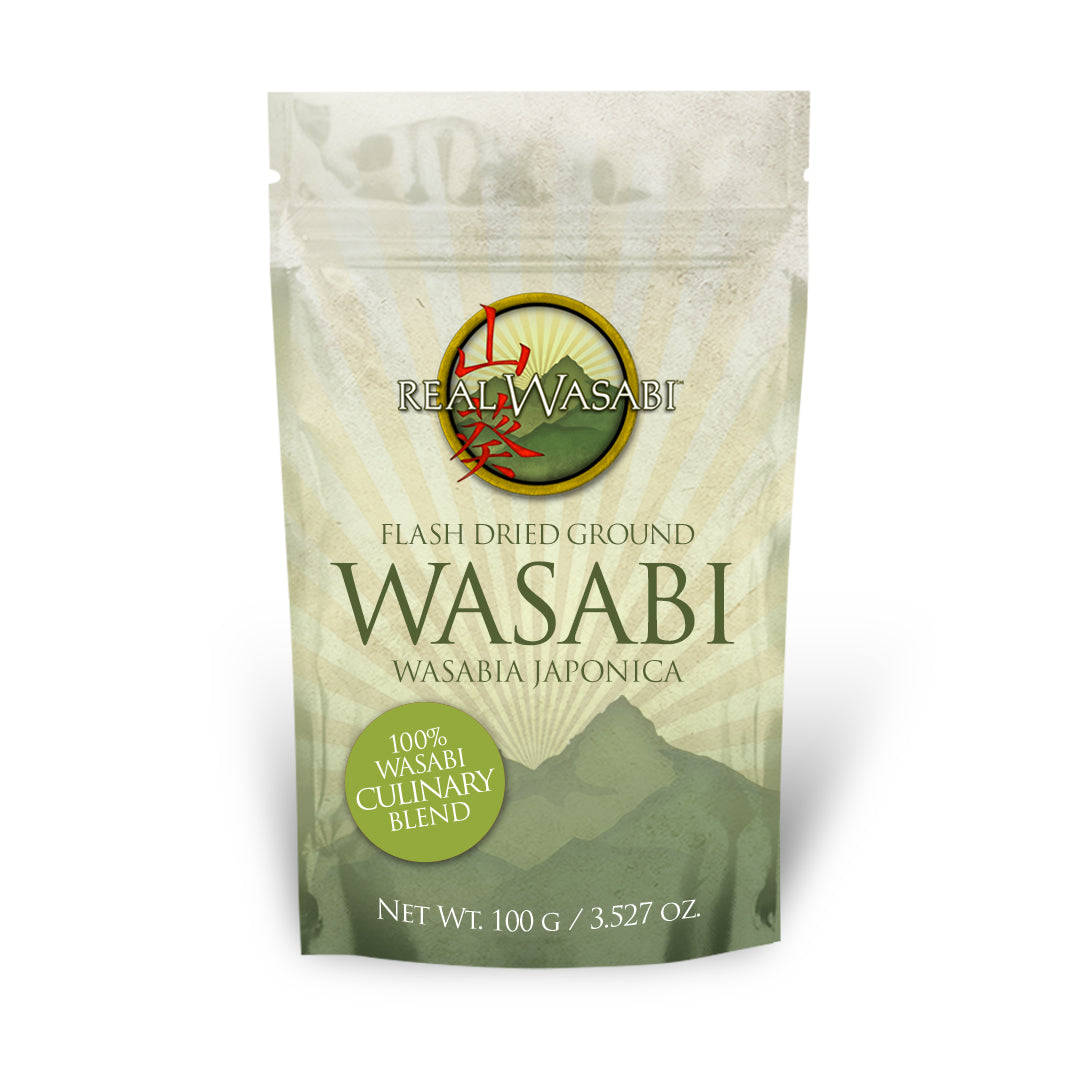 100g bag of wasabi culinary powder