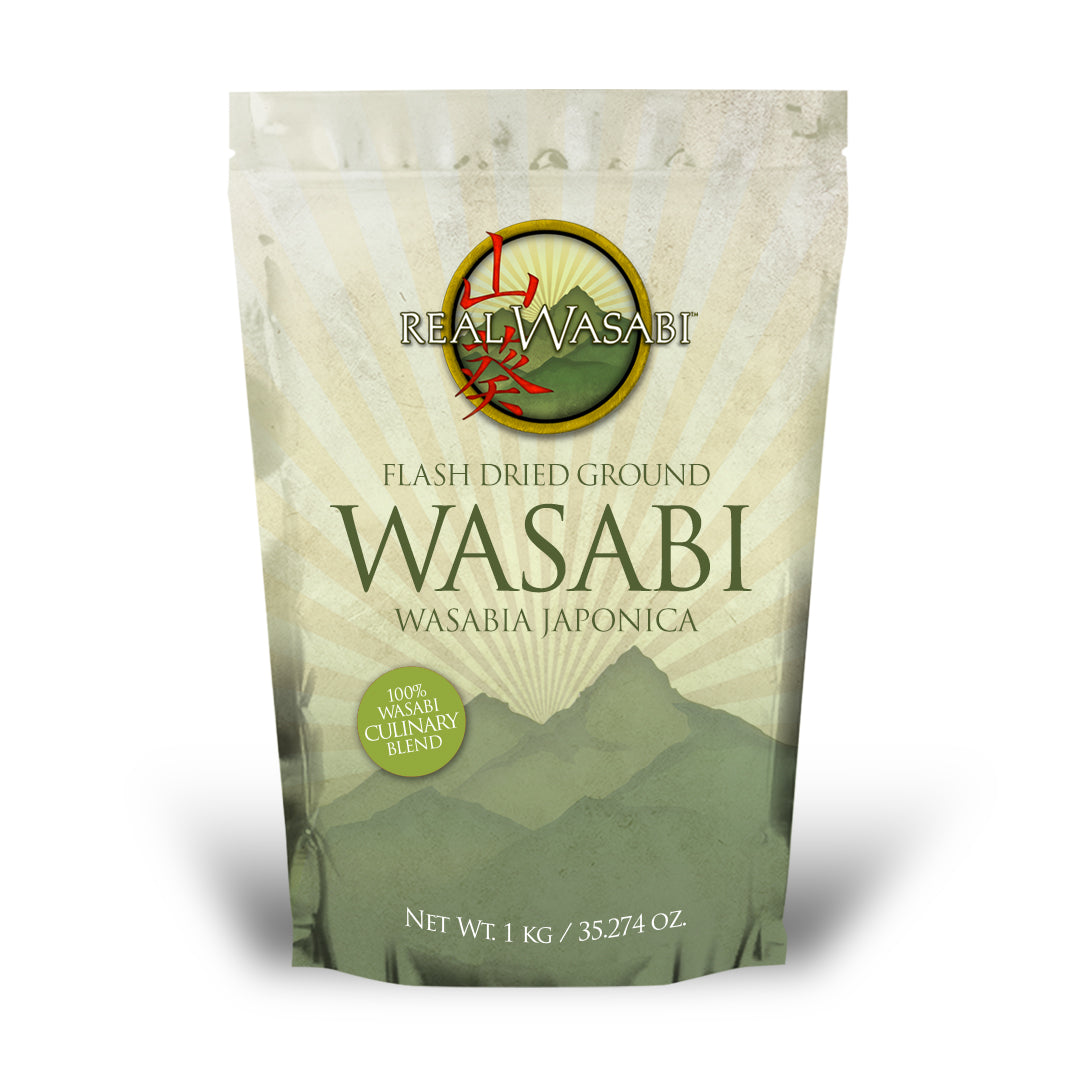 1kg bag of wasabi culinary powder