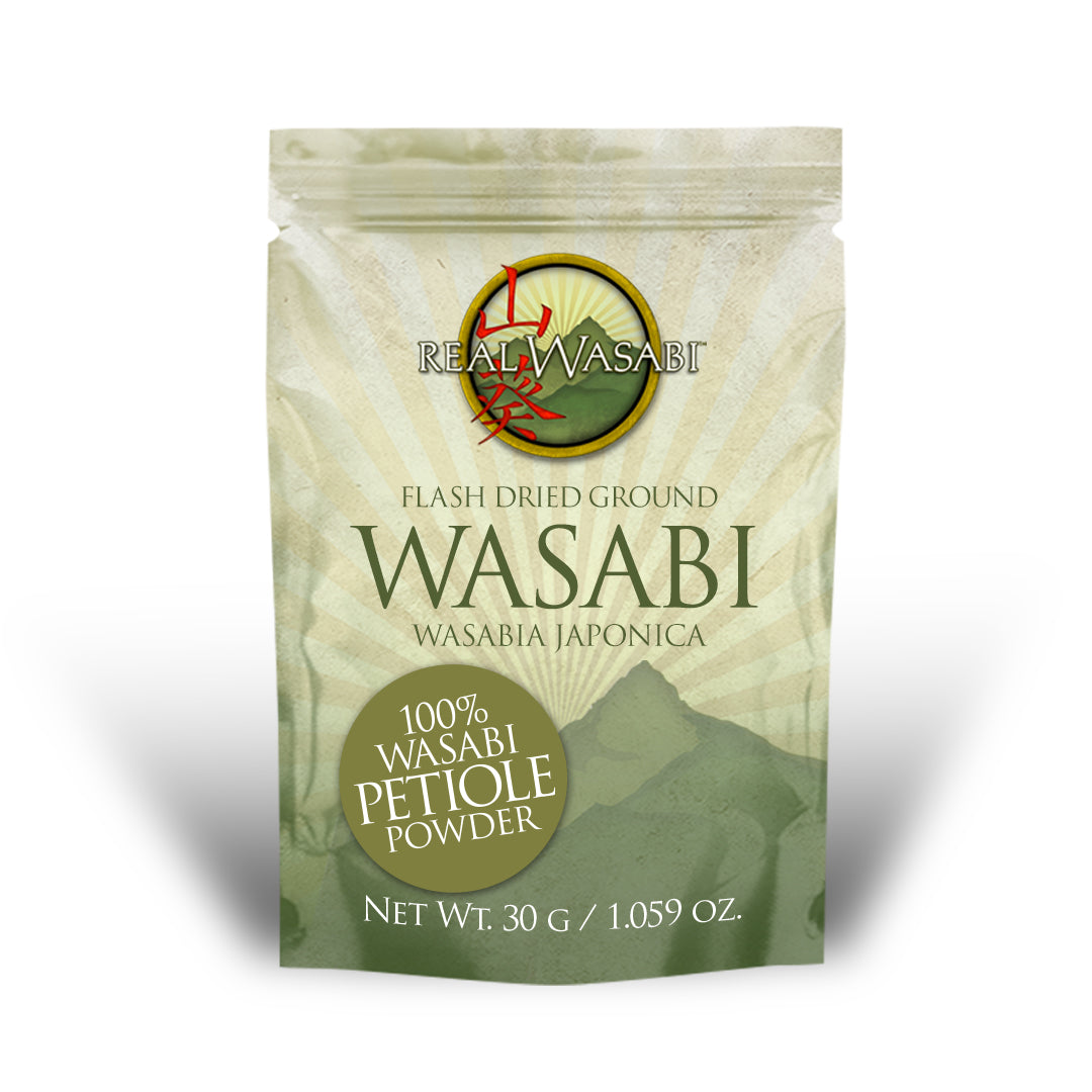 Real Wasabii 30g bag of wasabi stem (petiole) powder