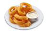 Baked Onion Rings with Homemade Wasabi Ranch Dressing