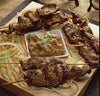 Lamb Satay with WasabI Peanut Sauce