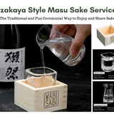 Izakaya style masu sake service