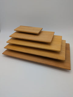 Modern Hardwood Sushi Plates | Wabi Sabi | Made in USA