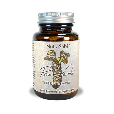 PureSabi™ -  Nutraceutical Grade Wasabi Rhizome Powder in Vegan Capsules
