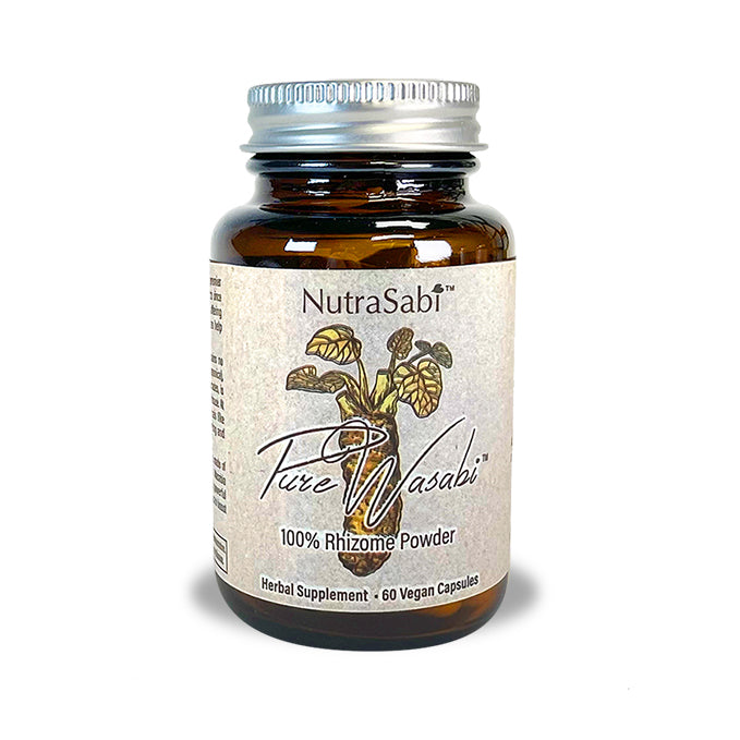 PureSabi™ -  Nutraceutical Grade Wasabi Rhizome Powder in Vegan Capsules
