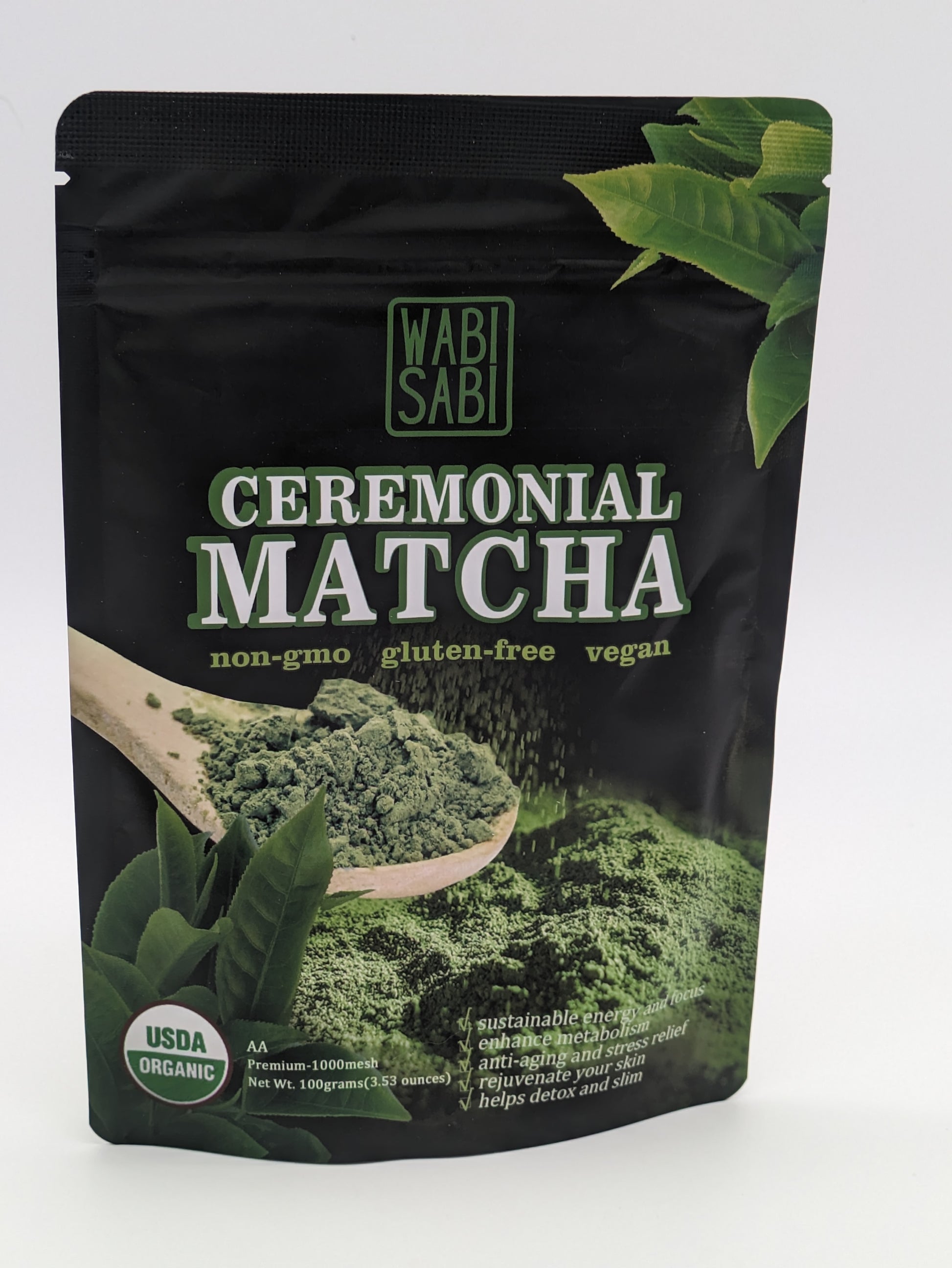 wabi sabi organic ceremonial matcha 