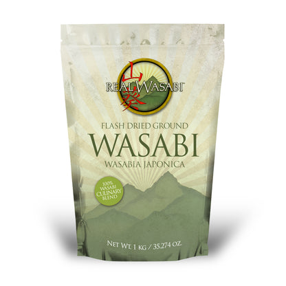 1kg bag of wasabi culinary powder