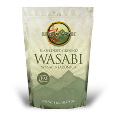 1kg bag of wasabi leaf powder