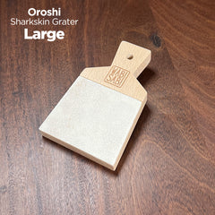 Shark Skin Wasabi Grater | Traditional Oroshi | Made in Japan | Wabi Sabi