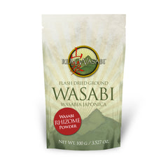 Real Wasabi™ Rhizome Powder | 100% Pure | Wasabia japonica | Authentic