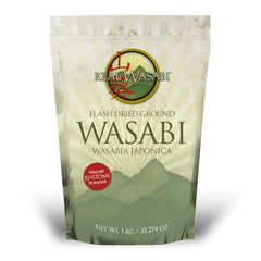 Real Wasabi™ Rhizome Powder | 100% Pure | Wasabia japonica | Authentic