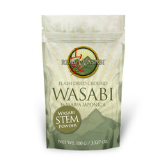 Real Wasabi™ Petiole (Stem) Powder | 100% Pure | Authentic