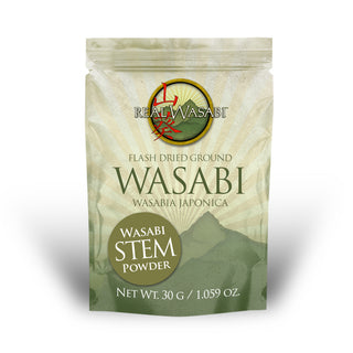 Real Wasabi™ Petiole (Stem) Powder | 100% Pure | Authentic