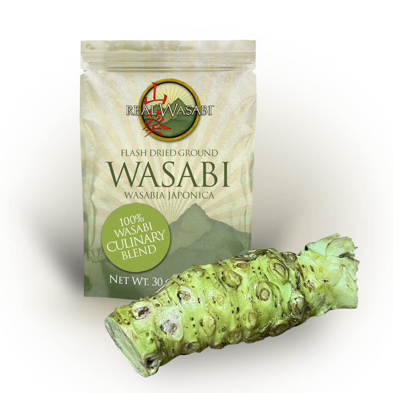 Fresh Real Wasabi Rhizomes | Authentic Wasabia japonica Roots
